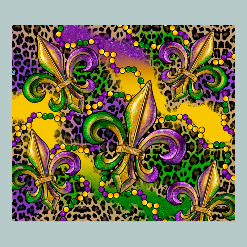 Mardi Gras Fleur De Lis Heavy Core Tee by CowGirlArtShop | Teevron
