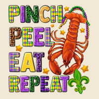 Pinch Peel Eat Repeat Crawfish Premium Tee | Teevron