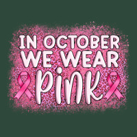 In October We Wear Pink Leopard Glitter Zipper Hoodie | Teevron