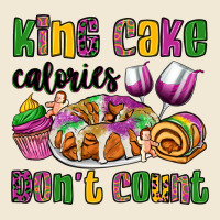 King Cake Calories Don't Count Mardi Gras Ladies Tee | Teevron