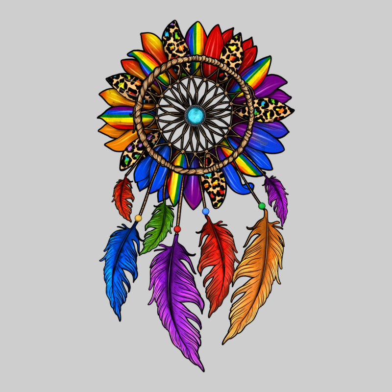Pride Sunflower Dreamcatcher Premium Sweatshirt by JahusDesignShop | Teevron