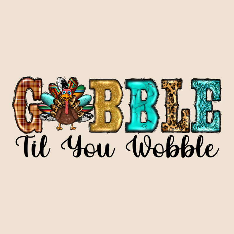 Gobble Til You Wobble Thanksgiving Turkey Urban Hoodie by RanaPortraitStore | Teevron