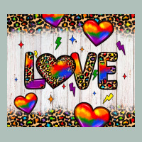 Love Hearts Pride Tumbler Heavyweight Hoodie | Teevron