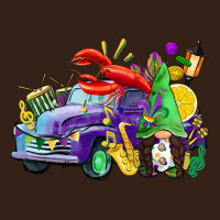 Mardi Gras Gnome On The Truck Heavy Core Tee | Teevron