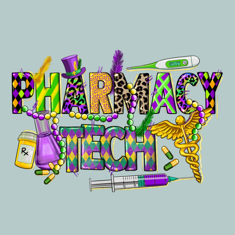 Mardi Gras Pharmacy Tech Heavy Core Tee by CowGirlArtShop | Teevron