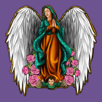 Angel Wing Lady Of Guadalupe Vintage Tee | Teevron