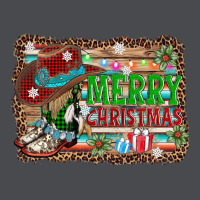 Merry Christmas Western Boots Zipper Hoodie | Teevron