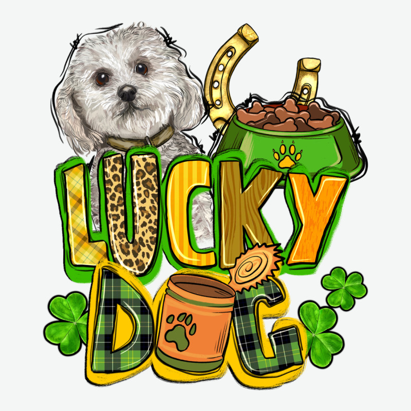 Lucky Dog St. Patrick's Urban Heavy Tee by FaDigitalArtStudio | Teevron