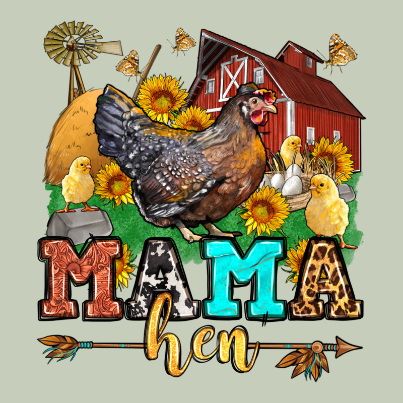 Mama Hen Western Olivia Ladies Tee by OliviaCreatesArt | Teevron
