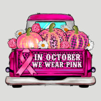 Truck In October We Wear Pink Zipper Hoodie | Teevron