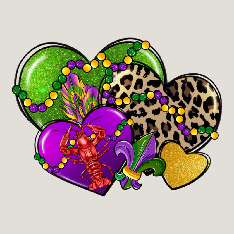 Mardi Gras Hearts Cg (1) Heavy Core Tee by CowGirlArtShop | Teevron