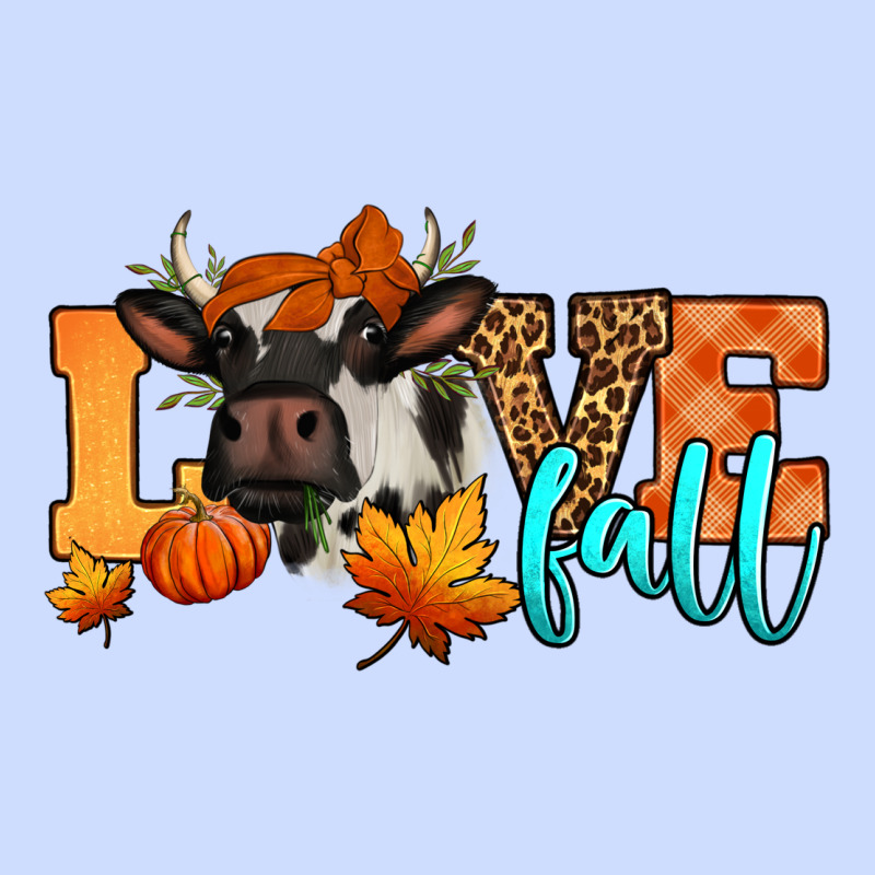 Love Fall Holstein Cow Urban Heavy Tee by Jasminsmagicworld | Teevron