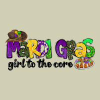 Mardi Gras Girl To The Core Heavy Core Tee | Teevron