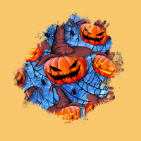 Halloween Pumpkin Patch  5 Vintage Hoodie | Teevron