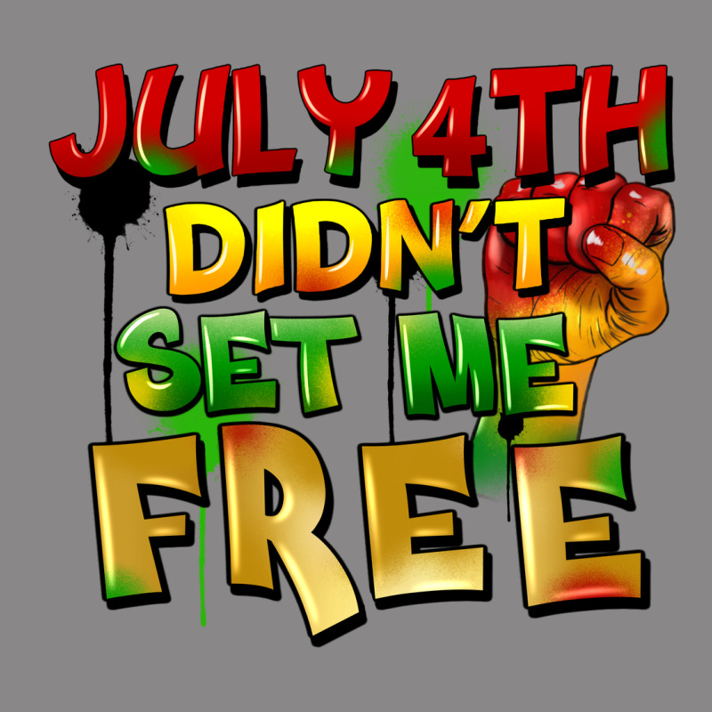 July 4th Didn't Set Me Free Vintage Tee by FaDigitalArtStudio | Teevron
