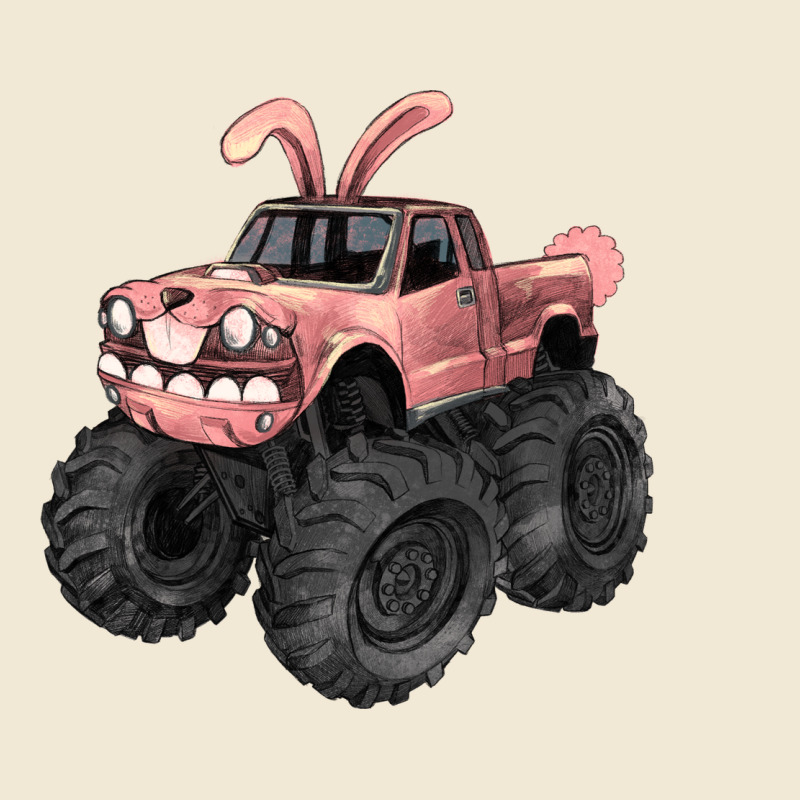 Easter Monster Truck Easter Day Premium Tee by HowdyJamesFarm | Teevron