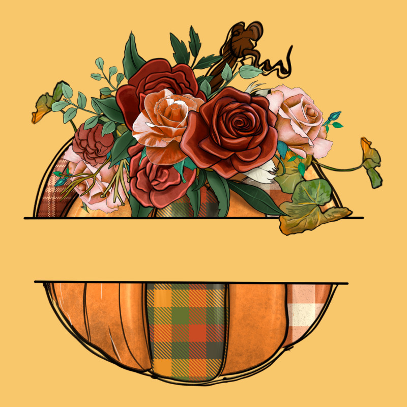 Customize Floral Pumpkin Vintage Hoodie by BundleAndBundleShop | Teevron