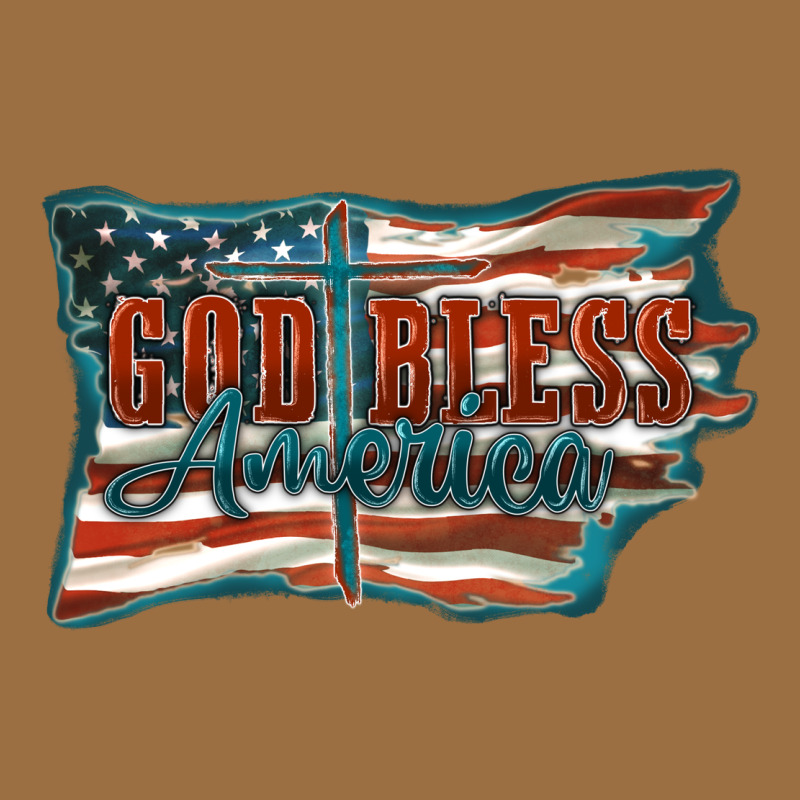 God Bless America Vintage Tee by FaDigitalArtStudio | Teevron