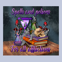 Spells And Potions For All Afflictions Tumbler Long Sleeve Tee | Teevron