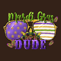 Mardi Gras Dude Heavy Core Tee | Teevron