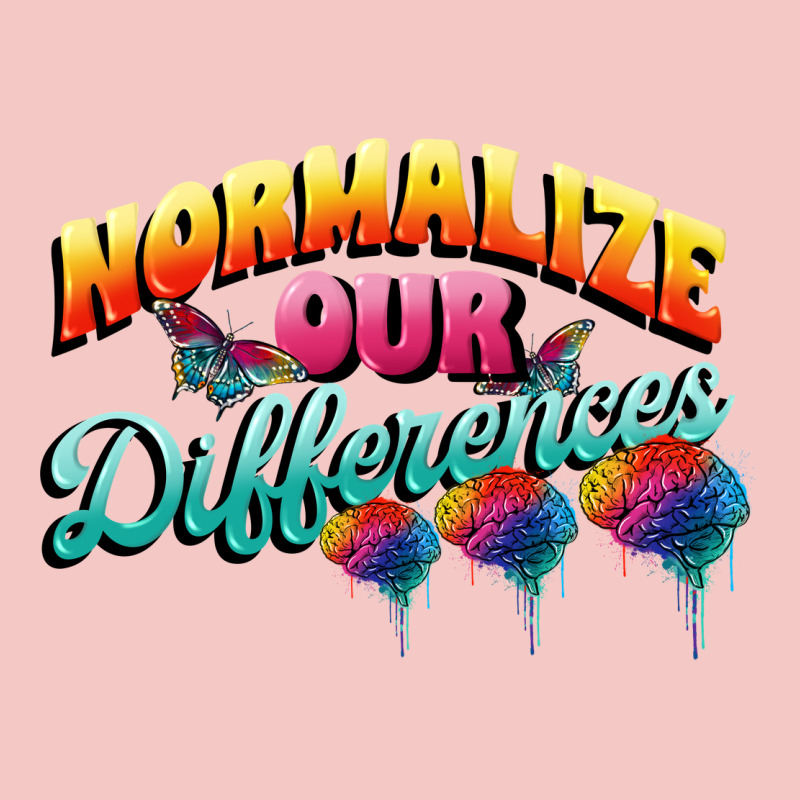 Normalize Our Differences Autism Urban Heavy Tee by FaDigitalArtStudio | Teevron