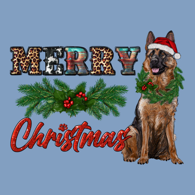 Merry Christmas German Shepherd Urban Hoodie by RanaPortraitStore | Teevron