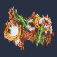 Horseshoe Cowhide Cactus Patch Heavyweight Sweatshirt | Teevron