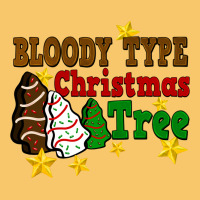 Bloody Type Christmas Tree Vintage Hoodie | Teevron