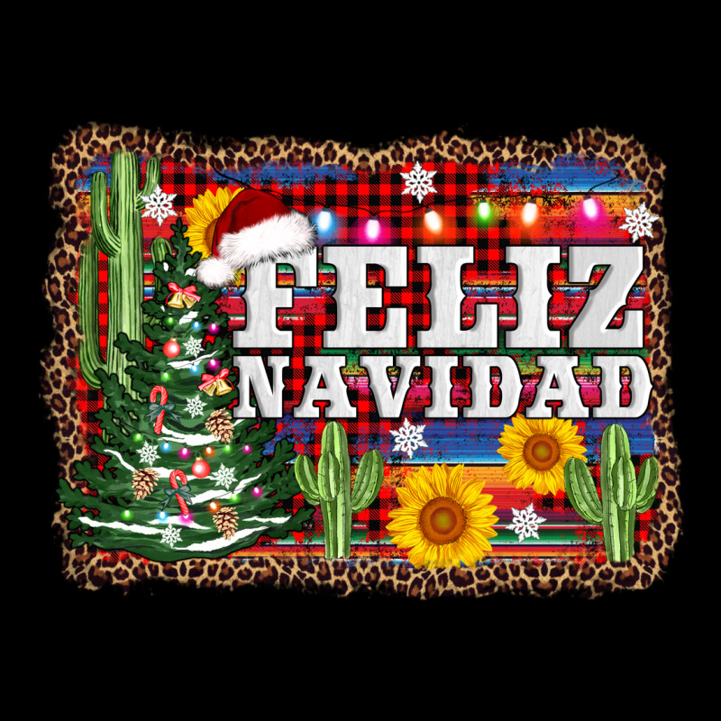 Feliz Navidad Zipper Hoodie by AdoDesignShop | Teevron