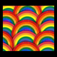 Pride Rainbow Glitter Tumbler Ladies Tee | Teevron