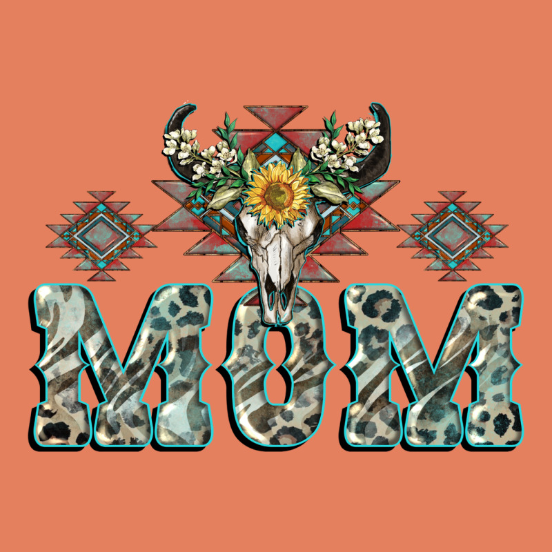 Mom With Cow Skull Mother's Day Classic Tee by CowGirlArtShop | Teevron