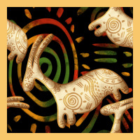 African Ethnic Animal Seamless Pattern Vintage Hoodie | Teevron