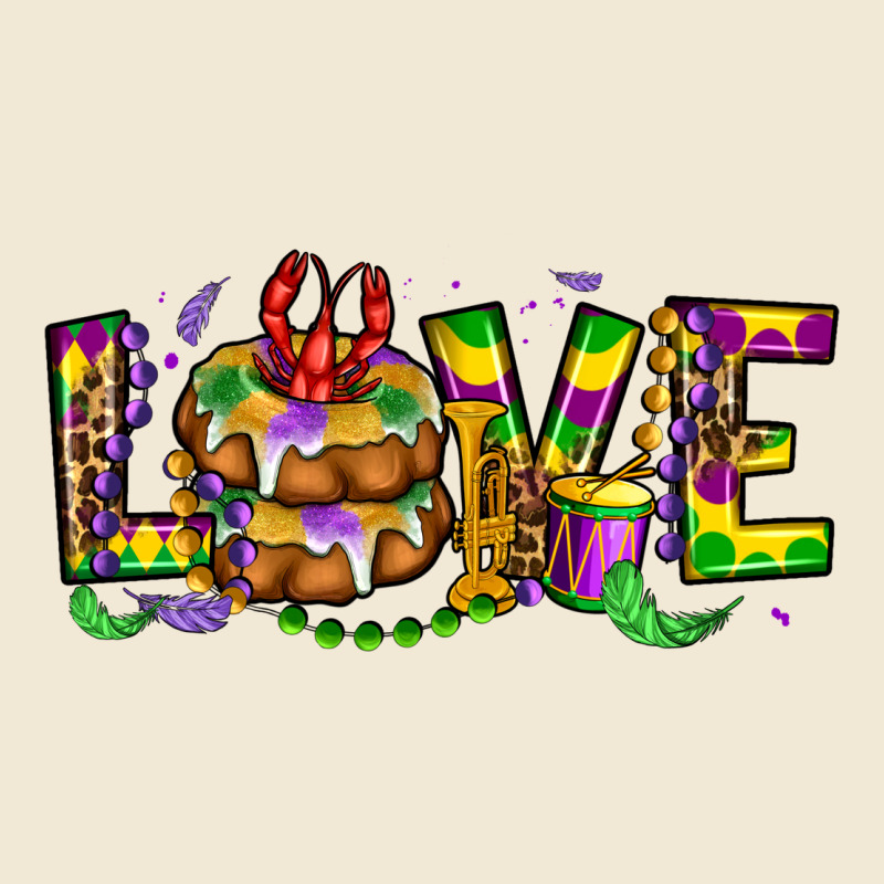 Mardi Gras Love Ladies Tee by OliviaCreatesArt | Teevron