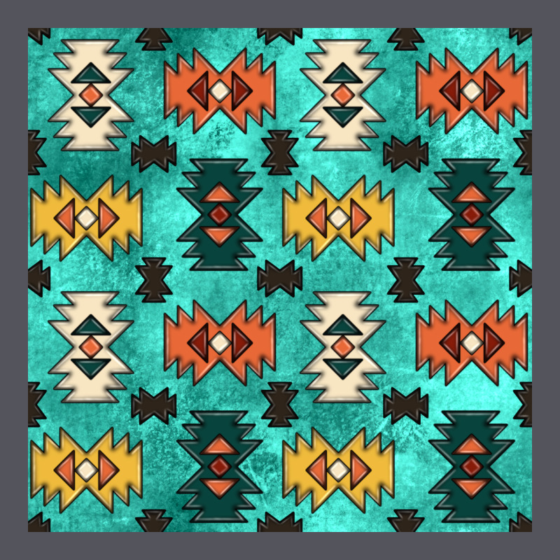 Native American Aztec Seamless Pattern 3 Vintage Hoodie by BundleAndBundleShop | Teevron