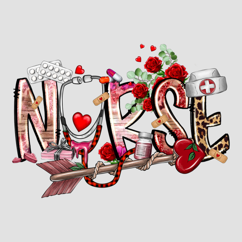 Nurse Valentines Day Premium Hoodie by RacoonDesign | Teevron