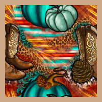 Western Thanksgiving Seamless Pattern Vintage Hoodie | Teevron