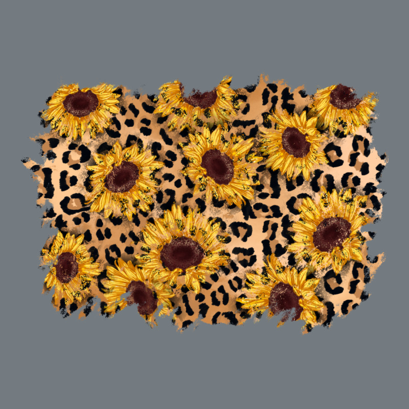 Sunflower Leopard Background Heavyweight Sweatshirt by AdoDesignShop | Teevron