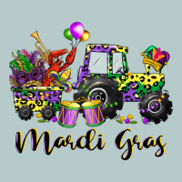 Mardi Gras Tractor Heavy Core Tee | Teevron