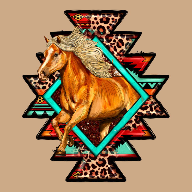 Aztec Symbol With Horse Vintage Hoodie by FaDigitalArtStudio | Teevron
