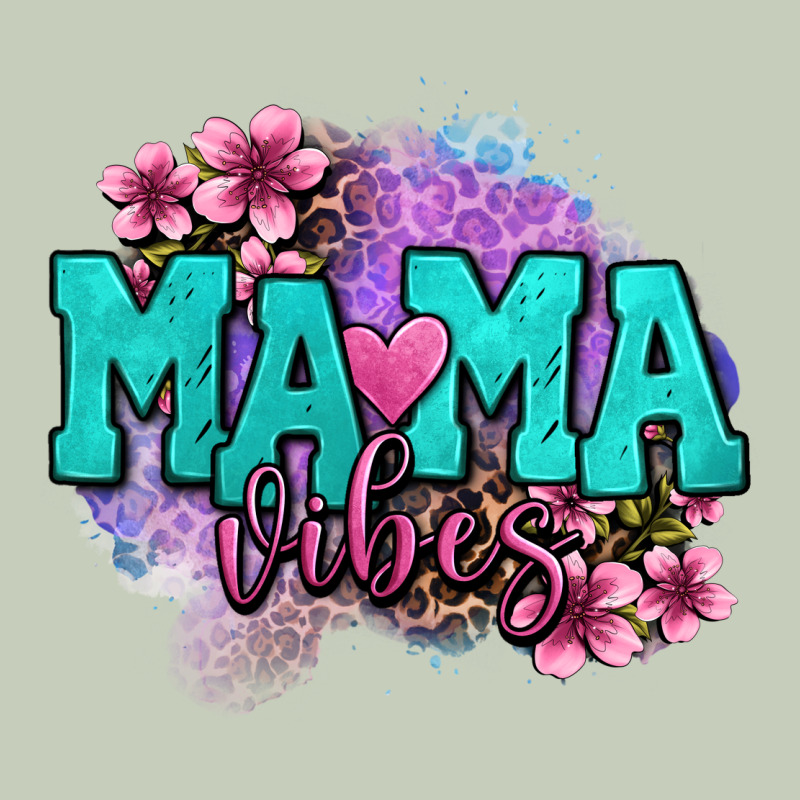 Mama Vibes Floral Ladies Tee by OliviaCreatesArt | Teevron