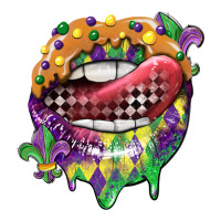 mardi gras lips | Teevron