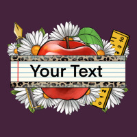 Floral Teacher Custom Name Classic Tee | Teevron