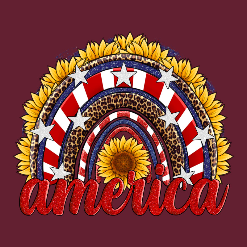 America Sunflower Rainbow Classic Tee by Artiststas | Teevron
