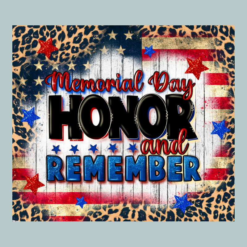 Memorial Day Honor And Remember Heavy Core Tee by CowGirlArtShop | Teevron