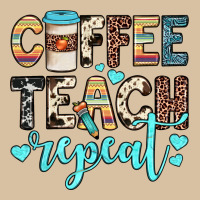 Coffee Teach Repeat Heavyweight Hoodie | Teevron