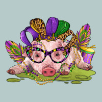 Mardi Gras Pig Heavy Core Tee | Teevron