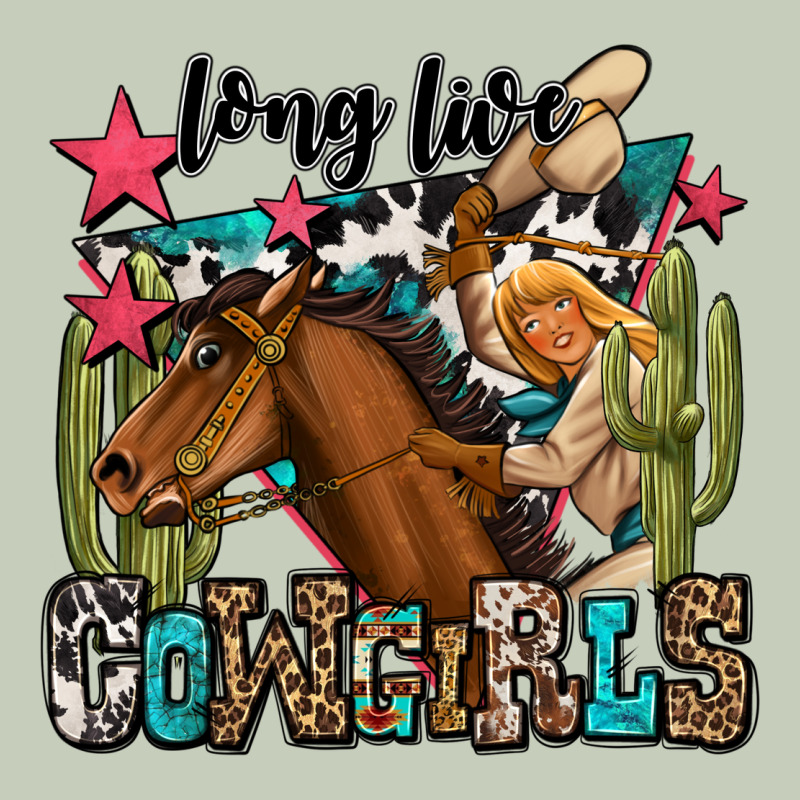 Long Live Cowgirls Ladies Tee by OliviaCreatesArt | Teevron