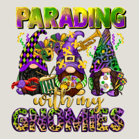Parading With My Gnomies Mardi Gras Heavy Core Tee | Teevron