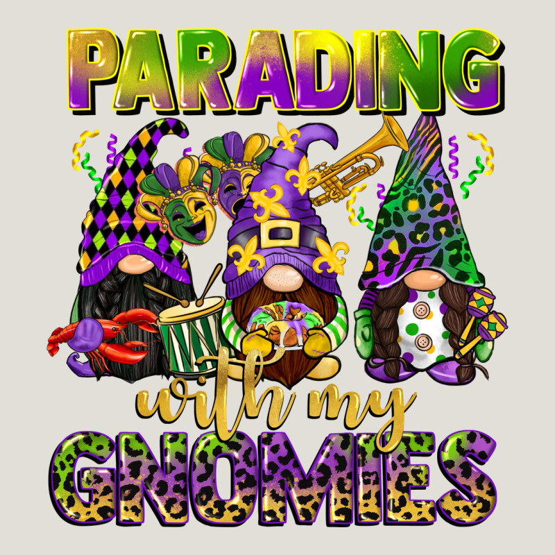 Parading With My Gnomies Mardi Gras Heavy Core Tee by CowGirlArtShop | Teevron