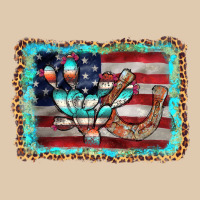 Flag Cactus Horseshoe Heavyweight Sweatshirt | Teevron